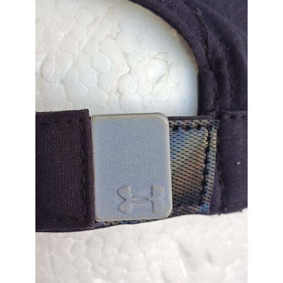 Under Armour Women's Black Running Hat Hook & Loop Closure Yoga Casual Vented - Picture 4 of 9